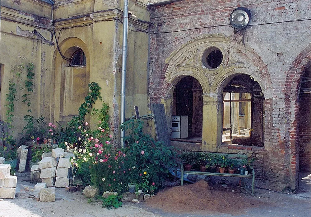 Исторический вид Иоанно-Предтеченского монастыря